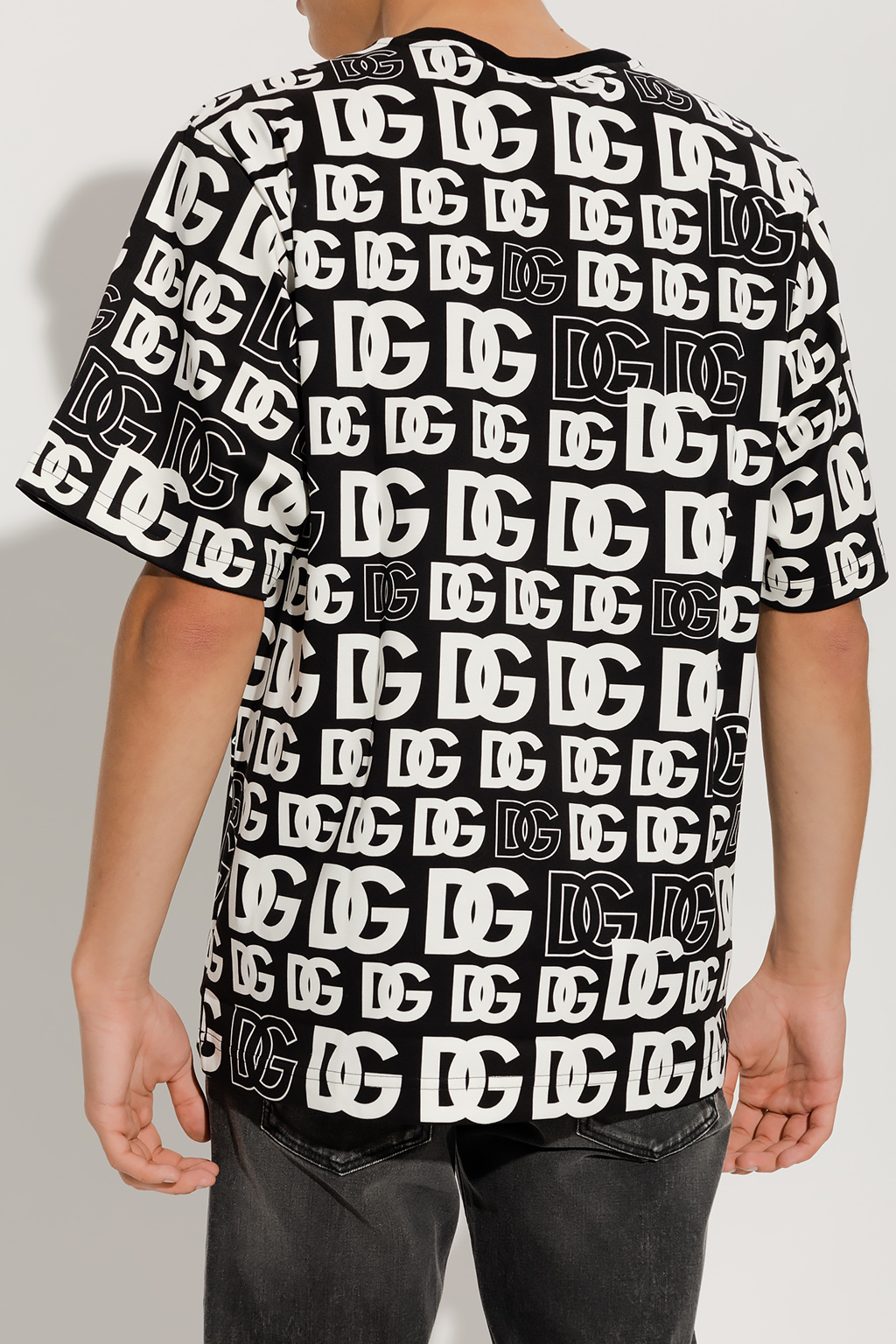 shirt with monogram Dolce & Gabbana - Black T - dolce